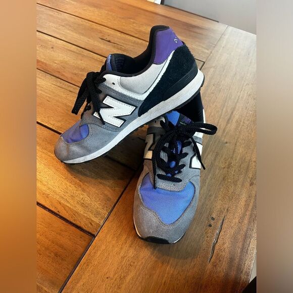 New Balance Gray and purple Sneakers; Size M 6.5 NWOT! OR Women Size 8.0 - Picture 4 of 10